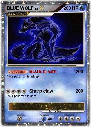 Pokemon BLUE WOLF