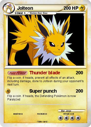 Pokemon Jolteon