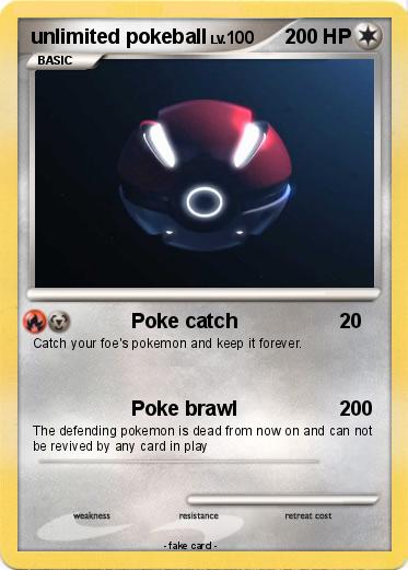 Pokemon unlimited pokeball