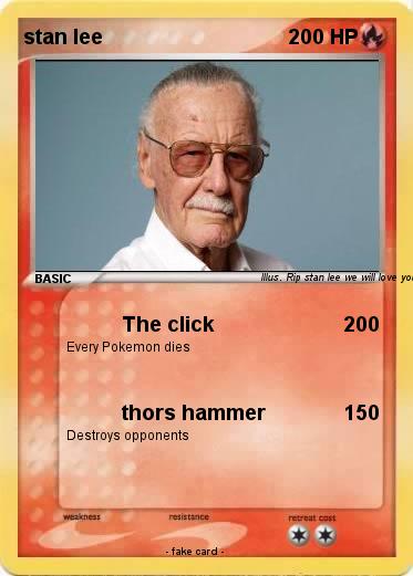 Pokemon stan lee