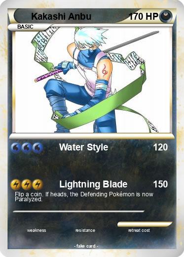 Pokemon Kakashi Anbu