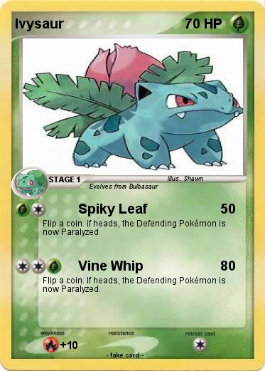 Pokemon Ivysaur