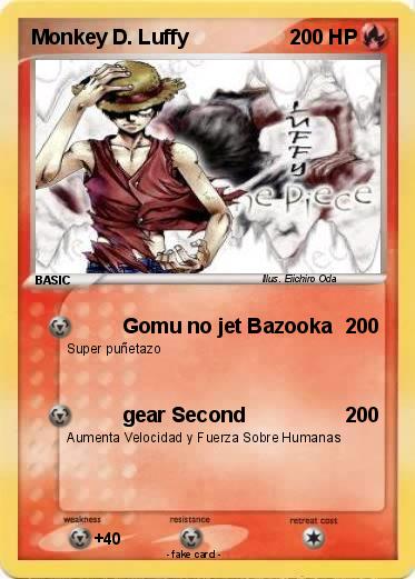 Pokemon Monkey D. Luffy