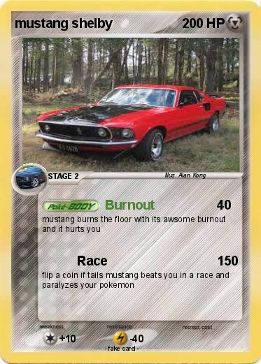 Pokemon mustang shelby
