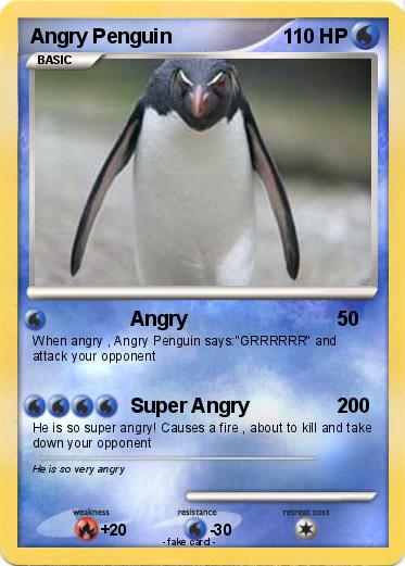 Pokemon Angry Penguin