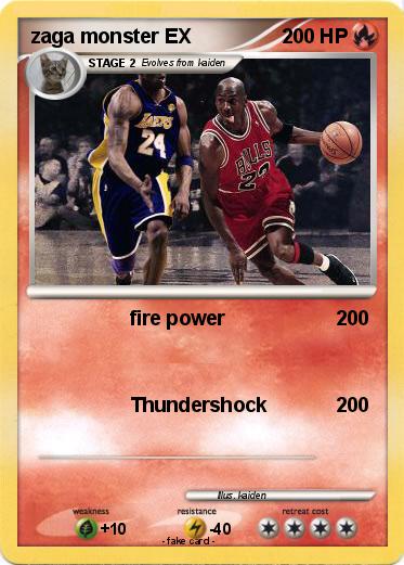 Pokemon zaga monster EX