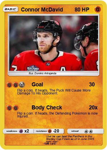 Pokemon Connor McDavid
