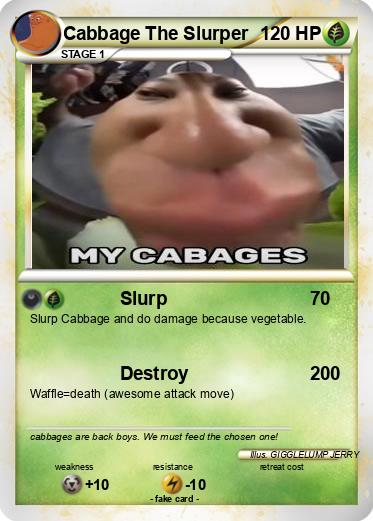 Pokemon Cabbage The Slurper