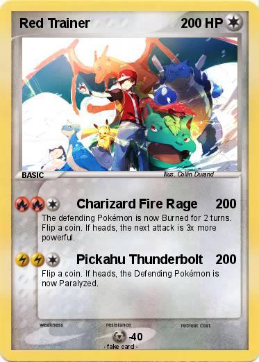 Pokemon Red Trainer