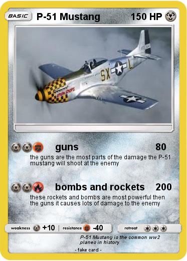 Pokemon P-51 Mustang