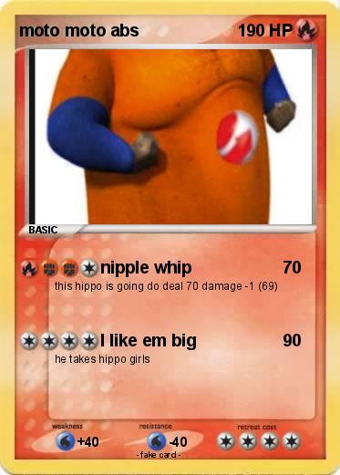 Pokemon moto moto abs