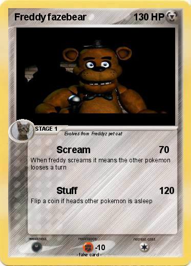 Pokemon Freddy fazebear