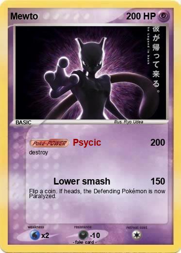 Pokemon Mewto