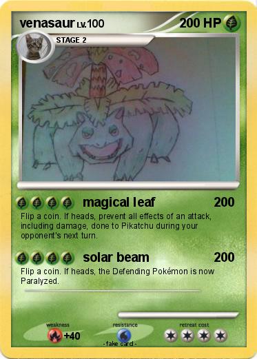 Pokemon venasaur