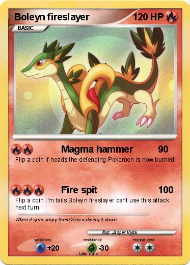 Pokemon Boleyn fireslayer