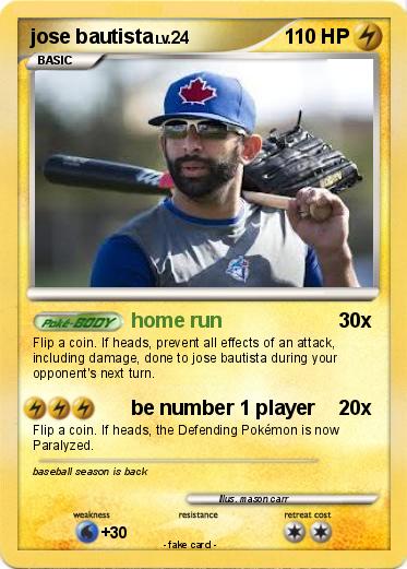 Pokemon jose bautista