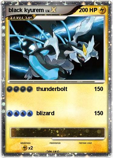 Pokemon black kyurem