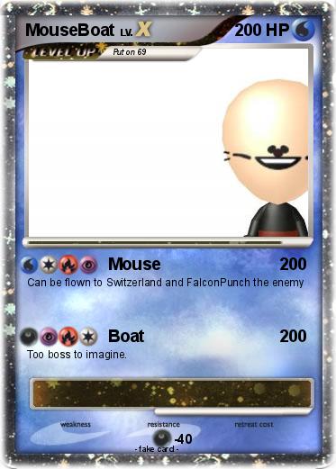Pokemon MouseBoat