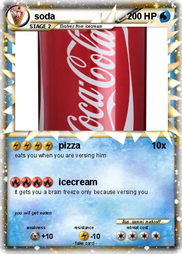 Pokemon soda