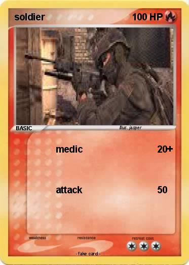 Pokemon soldier