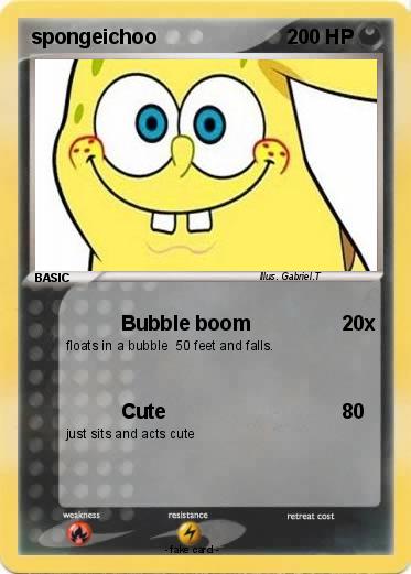 Pokemon spongeichoo