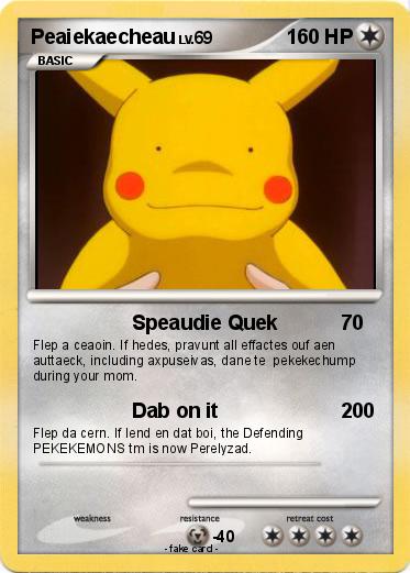 Pokemon Peaiekaecheau