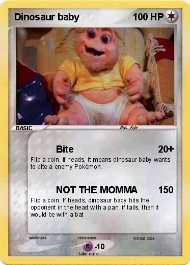 Pokemon Dinosaur baby