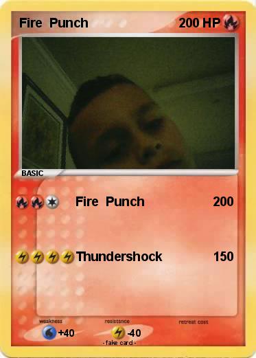 Pokemon Fire  Punch