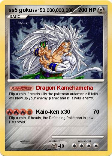 Pokemon ss5 goku