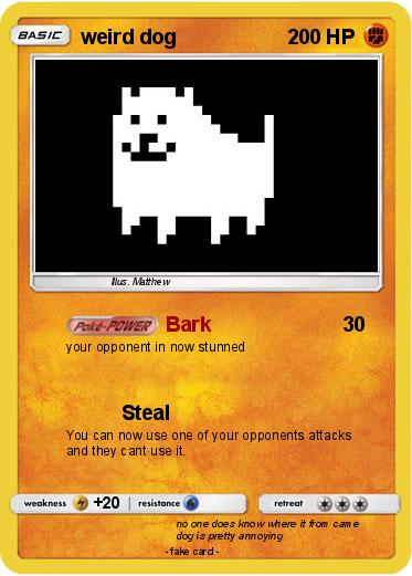 Pokemon weird dog