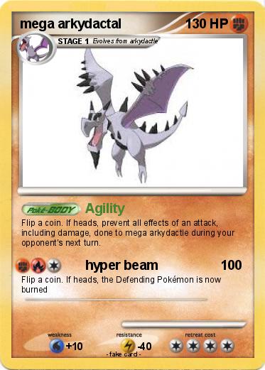 Pokemon mega arkydactal