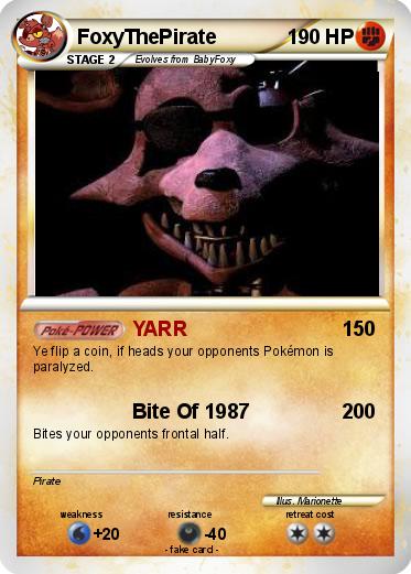 Pokemon FoxyThePirate