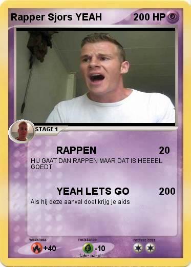 Pokemon Rapper Sjors YEAH