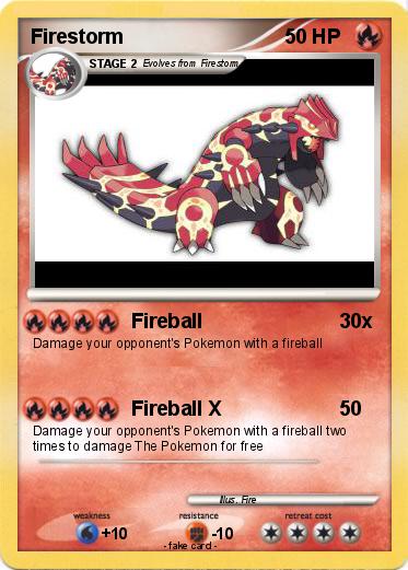 Pokemon Firestorm