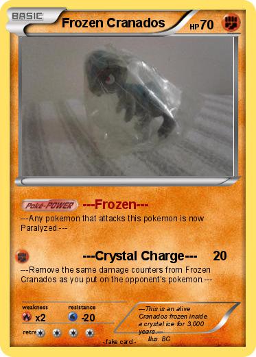 Pokemon Frozen Cranados