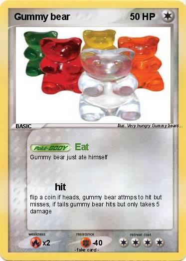 Pokemon Gummy bear