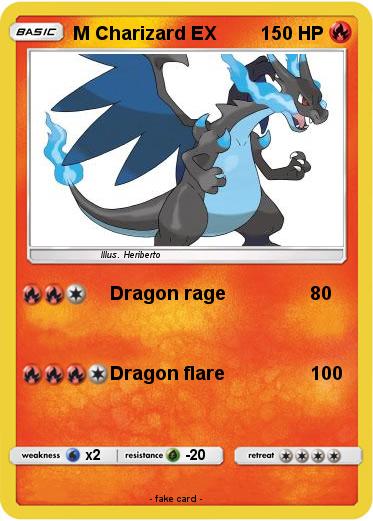 Pokemon M Charizard EX