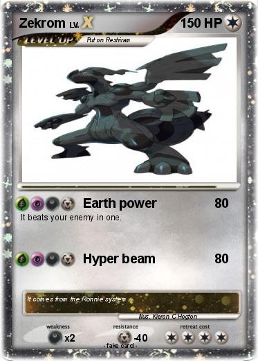 Pokemon Zekrom