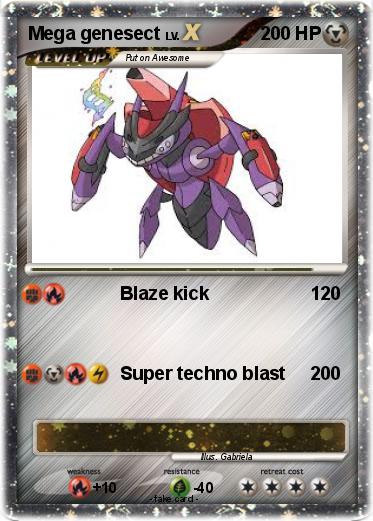 Pokemon Mega genesect
