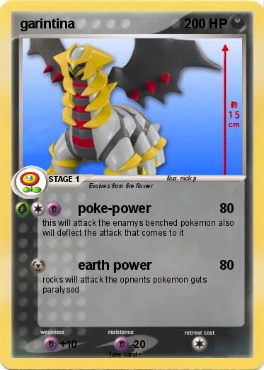 Pokemon garintina