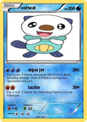 Pokemon oshwat