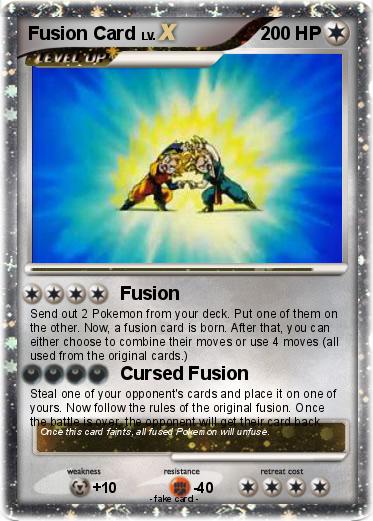 Pokemon Fusion Card