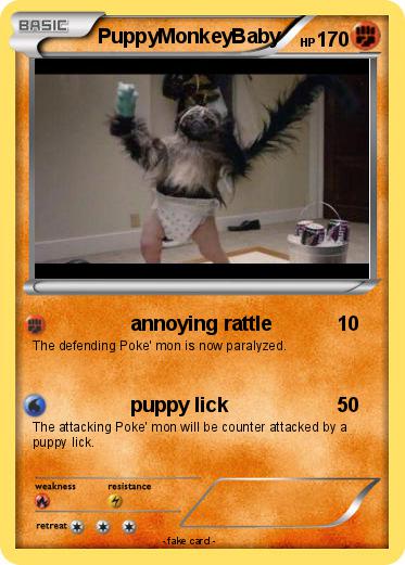 Pokemon PuppyMonkeyBaby