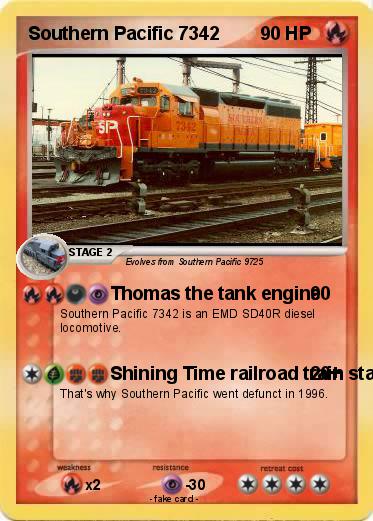 Pokemon Southern Pacific 7342