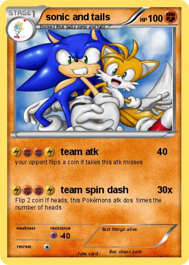Pokemon sonic and tails