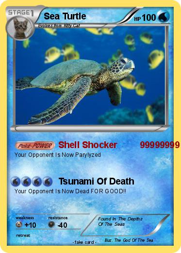 Pokemon Sea Turtle