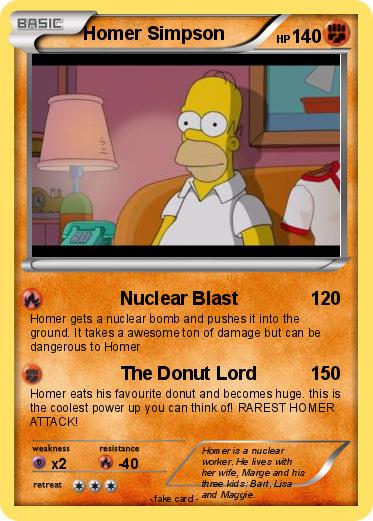 Pokemon Homer Simpson