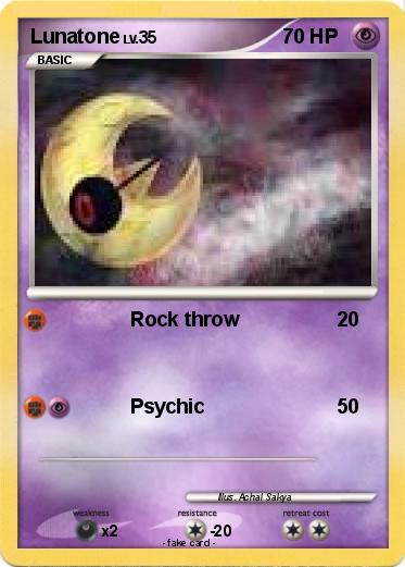 Pokemon Lunatone