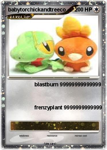 Pokemon babytorchickandtreeco