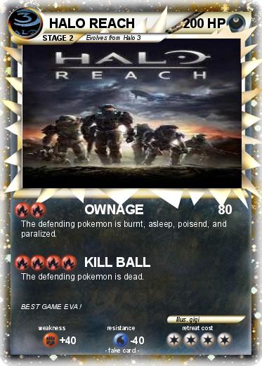 Pokemon HALO REACH